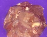صورة لخطوة 1 من وصفة كبد وقوانص 😋😋😋 يممي