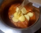A picture of step 4 of Chicken masala biryani.