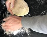 A picture of step 2 of Neapolitan pizza (including the dough).
