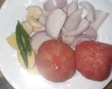 A picture of step 2 of Chole Bhature 😋.