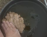 A picture of step 5 of Kibbeh in a Tray.