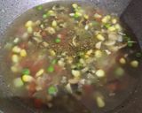 A picture of step 3 of Vegetable Soup.