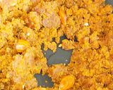 A picture of step 6 of Instant Moong Dal Halwa.