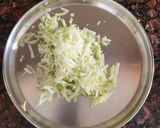 A picture of step 1 of Lauki ka kofta.