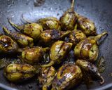 A picture of step 6 of Instant Stuffed Brinjal.