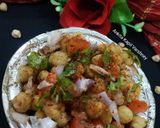 A picture of step 2 of Chole Masala.