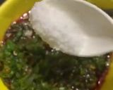 A picture of step 3 of Chimichuri sauce.