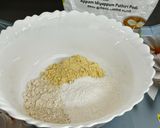 A picture of step 2 of Jowar Lauki (Bottlegourd) Thalipith.
