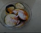 बैगुन भाजा (baigan bhaja recipe in hindi) रेसिपी चरण 2 फोटो