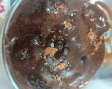 A picture of step 6 of Hershey's Chocolate pudding.