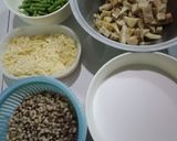 Foto langkah ke 2 dari resep Sayur Gori Kacang panjang Rebung Kacang Putih.