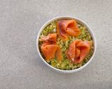 Foto del paso 7 de la receta: Ensalada de repollo, manzana con salmón en TMX