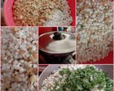 A picture of step 3 of Sabudana Khichdi.