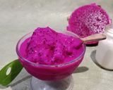 Foto langkah ke 3 dari resep Es Krim Buah Naga Simple.