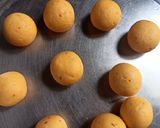 A picture of step 3 of KOMOLA BHOG /ORANGE RASAGULLA.