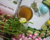 A picture of step 4 of Lemon zest weight-loss Green tea#week1of5.