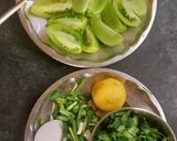 કાચા ટામેટા લીલા લસણ ની ચટણી (Raw Tomato Green Lasan Chutney Recipe In Gujarati) રેસીપી સ્ટેપ1ફોટો