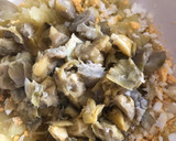 Foto del paso 5 de la receta: Ensaladilla de alcachofas y langostinos 🦐 con mahonesa de azafrán
