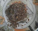 A picture of step 2 of Badam milk.