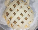 A picture of step 14 of Jali shape chicken bared.