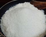 A picture of step 3 of Fresh coconut burfi.