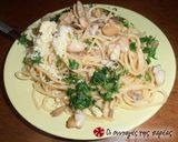 Φωτογραφία βήματος 13 της συνταγής Spaghetti με αχιβαδούλες, Και ένα μικρό “Μυστικό”