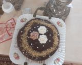 عکس مرحله 1 از دستور کیک شکلاتی با روکش گاناش