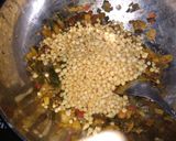 A picture of step 6 of Spring onion and boondi ki sabji.
