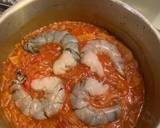 Orzo with prawn, tomato and feta cheese recipe step 4 photo