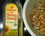 Hình bước làm 2 của món Bơ Hạt Điều
