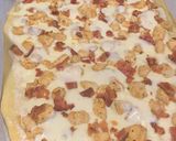 A picture of step 2 of Keto Chicken Bacon Ranch Pizza.