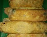 Foto langkah ke 7 dari resep Chiken Egg roll with vegetable.