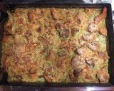 Foto del paso 4 de la receta: Pollo con salsa de palta gratinado al horno! Una delicia!