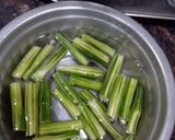 A picture of step 1 of Sindhi Drum sticks.