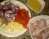 A picture of step 1 of Chicken pepper soup.