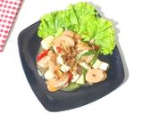 Foto langkah ke 5 dari resep Oseng tahu saus madu.