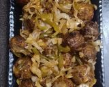 A picture of step 3 of Veg Chilli Manchurian.
