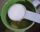 A picture of step 2 of Microwave vanilla mug cake.