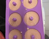 Foto del paso 6 de la receta: Donuts sabor tarta de queso y fresa saludable