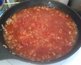 A picture of step 3 of Meat-heavy lasagne.