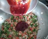 A picture of step 4 of Vegetable. Fried Rice.