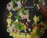 Foto langkah ke 5 dari resep Fettuccine Aglio Olio + Bayam | Ala Rumahan.