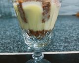 A picture of step 4 of Chocolate mango candy dessert.