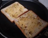 A picture of step 11 of Veg Au gratin and Garlic herb toast.