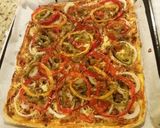 Foto del paso 6 de la receta: Pizza de carne picada y verduras