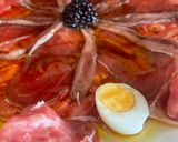 Foto del paso 3 de la receta Tomate rosa con mar y montaña 🏔️