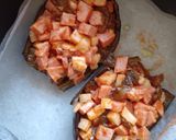 Foto del paso 3 de la receta: Berenjenas rellenas de fiambre de pavo y queso