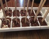 A picture of step 4 of Hot chocoholic on a stick.