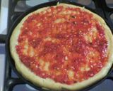 Foto del paso 5 de la receta: Pizza chica en plancha rejilla 🍕( ꈍᴗꈍ)