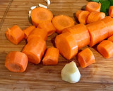 Foto del paso 1 de la receta: Cocina aromática: Velouté de zanahoria al jengibre